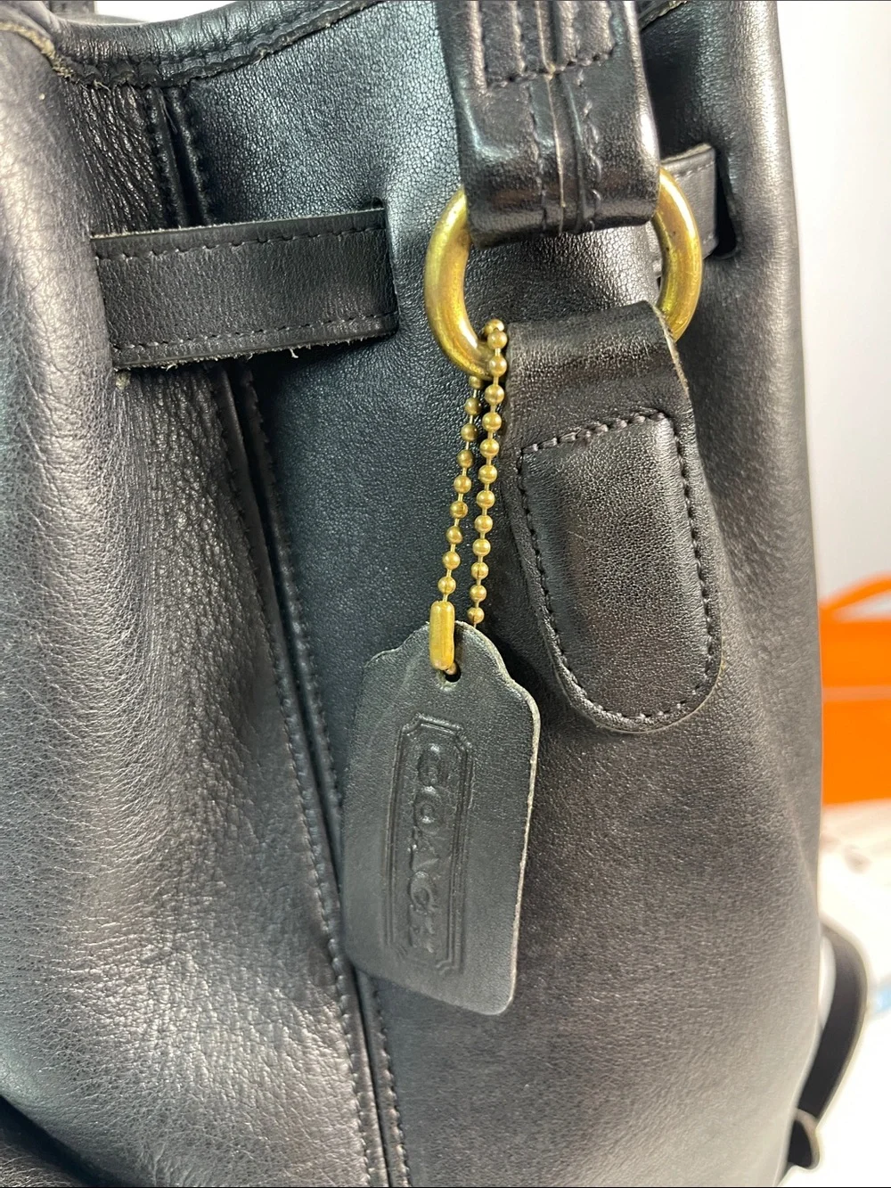 Coach H6C-9992 Vintage Handle Backpack 1996 Authenticated